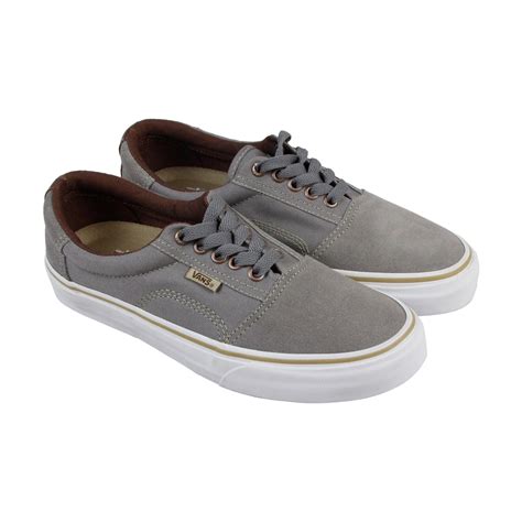 men's grey canvas shoes.